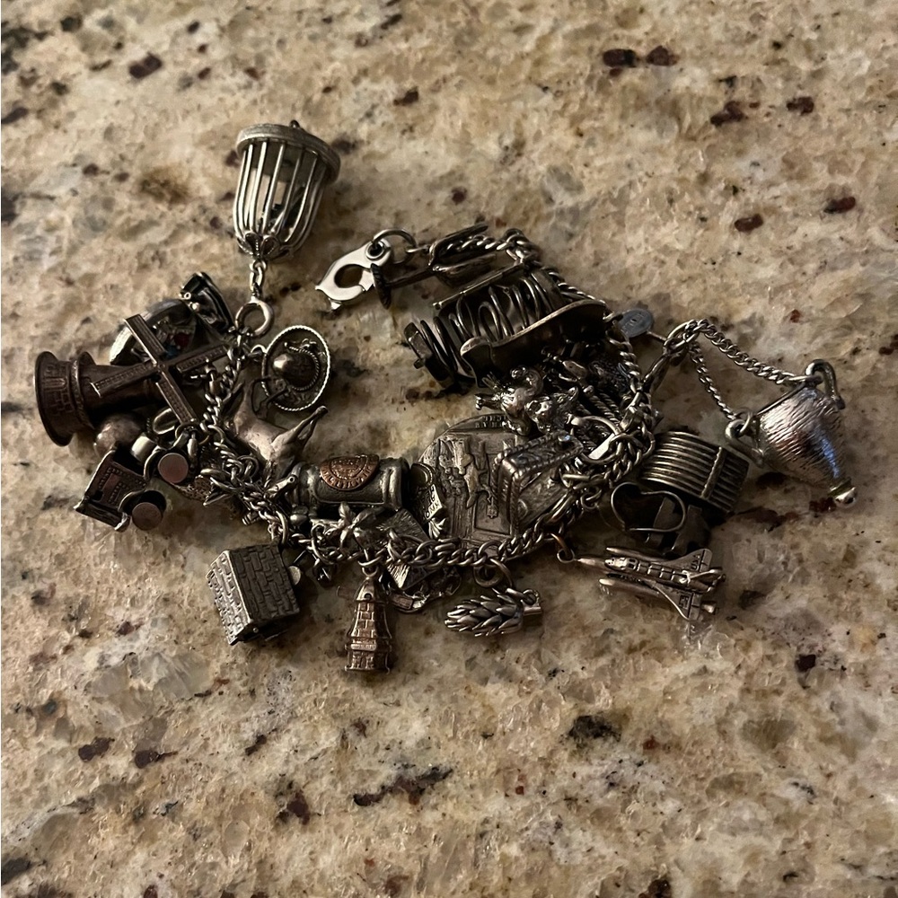 Silver Charm Bracelet